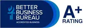Better Business Bureau A+ Rating
